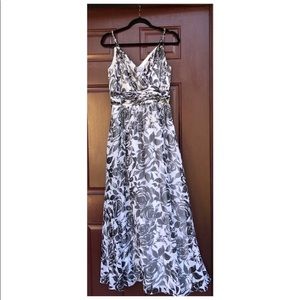 White House Black Market formal floor length maxi